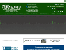 Tablet Screenshot of hwgreen.net